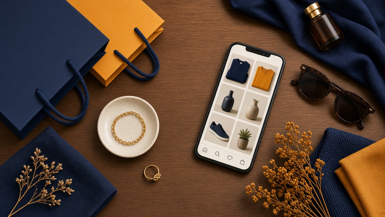 Ecommerce shopping setup used as an online store SEO portfolio example